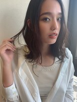 ボタニウム バイ アールサロン(BOTANIUM by RrSALON)&nbsp;大人ダークブラウン☆フェミニンミディアム☆AMU