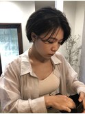 絶壁解消☆ショートボブ×柔らかベージュ Sac.栃木優佑