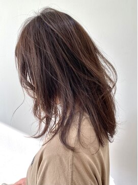 フォーク FOLK 【FOLK】ナチュラルセミロング♪くすみカラー