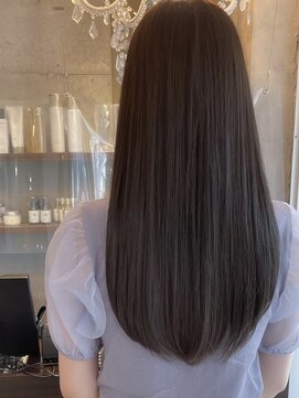 クレオメバイスーリール(Cleome by sourire) 正木お客様スタイル　ツヤサラグレージュ◎30代40代50代