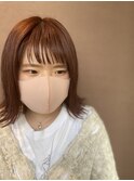 オレンジピンクカラー