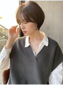 大人かわいい小顔ショートボブショートヘア20代30代40代表参道