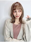 ケアブリーチ×くびれウルフ☆