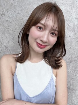 ジョエミバイアンアミ(joemi by Un ami) 【joemi 新宿】　シースルーバング×くびれヘア