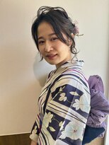 メイニー(Mainy)&nbsp;浴衣ヘアアレンジ