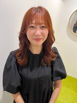 ギグス 栄店(gigs)&nbsp;韓国小顔レイヤー×オレンジ