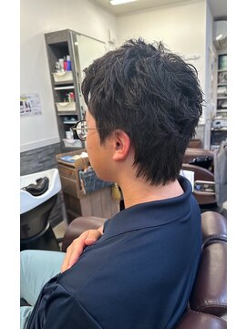 ヘアーサロンナカガワ(HAIR SALON nakagawa) スパイキーミニウルフ