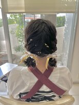 フォルテ 掛川店&nbsp;お祭りセット　ヘアセット　ヘアアレンジ