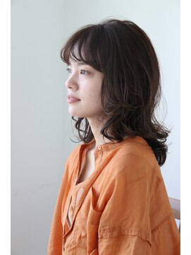 ヘアーアンドメイク エクリ 不動前店(Hair&Make equri) レイヤーミディアム