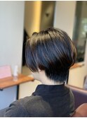 前下がりショートボブ