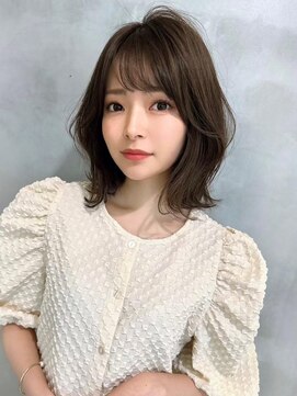 マシェリー バイ ロンド 金山(Ma cherie by Lond) 地毛風カラー☆美髪切りっぱなしボブ×髪質改善/縮毛矯正