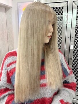 ウィコ 新宿(WICO) pail milk tea [新宿駅/切りっぱなしボブ/エアリーロング]