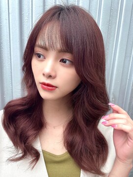 アローラ 三軒茶屋(Allora) 大人女性シースルー韓国風透明感ゆる巻きヘア♪