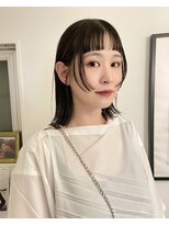 パークサロン(PARK salon)&nbsp;眉上ぱっつんロブ