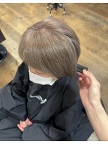 ヘアーミュゼ 井田店(Hair Musee)&nbsp;白髪ぼかし×グレージュ