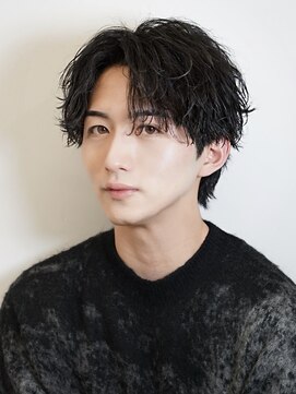 アイトーキョー 下北沢(AI TOKYO) 色気無造作センターパート(下北沢駅/men's)