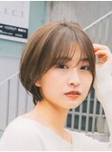 ショート ショートボブ 似合わせカット メルティカラー