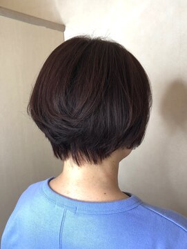 松本平太郎美容室 土浦パートワン(PART1) 大人丸みショート×30代40代50代60代