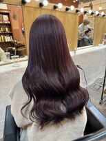 チャプター 問屋町(chapter) ブリーチなしダブルケアカラーワインレッド