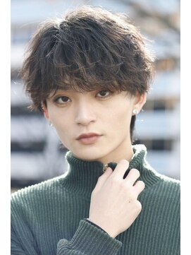 リップスヘアー 梅田アネックス(LIPPS hair) ラフドライ波巻きマッシュ