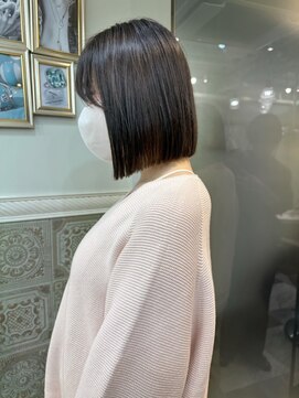 ロンド ロビン 栄(Lond robin) 韓国/前髪/縮毛矯正/レイヤー/ショートボブ/ボブ