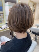 アッシュ 仙川店(Ash)&nbsp;大人ナチュラルボブ前下がりボブストレートボブ30代40代50代60代