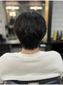 センターパート/日本橋/人形町/barber y