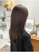 ノンダメージカラー大人可愛い艶ブラウン［haru］