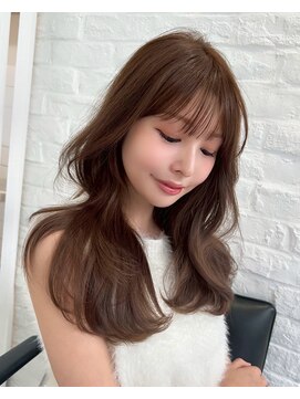 アマトウキョウ アユンチェ(AMA TOKYO×AYUNCHE) 韓国スタイル/ナチュラルくびれへア_くびれ巻き_レイヤーカット