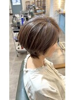 ジルチ ヘアー(Zilch hair)&nbsp;白髪ぼかし/白髪染め/ショートカット/40代50代/【北堀江】