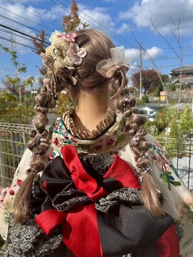 リンピオピア(Limpio pia) 成人式　振袖着付け　ヘアセット