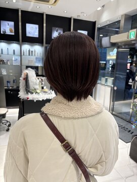 エアー 銀座タワー(AIR) ベージュカラー/ブラウンカラー/ショートボブ