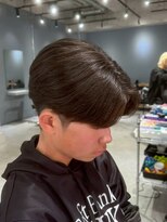 ハイプ 枚方(HYPE)&nbsp;メンズカット/センターパート/ニュアンスパーマ/曲がる縮毛矯正