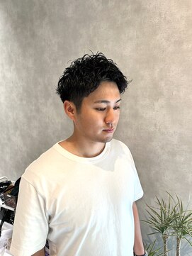 シュンギクヘアステイション(SHUNGIQ=HAIR STATION) ショートパーマ