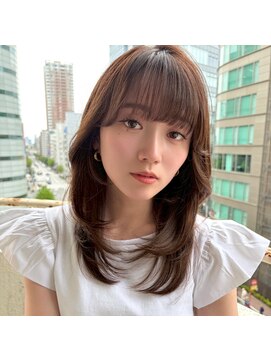 フローラバイシエスタ 池袋(Flora by siesta) 20代/30代/美髪レイヤー/顔まわり/髪質改善/ミディアムレイヤー