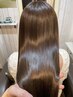 【河野指名Lv★★★★★】カット+透明感カラー+ミネコラ髪質改善+ReFaVEENA