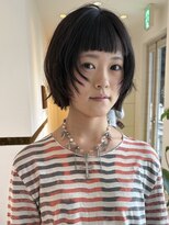 ビファインクーアヴェダ(Be fine coo AVEDA)&nbsp;ストレートパーマ縮毛矯正　オン眉ボブレイヤー/