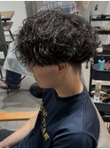 強め波巻きパーマ