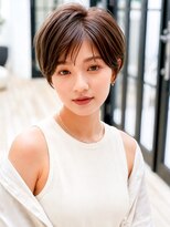 ルービック(Rubik's)&nbsp;大人可愛いマッシュショート×透明感カラー