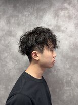 スピン 本八幡(SPIN) MEN’S HAIR/サーフカール/刈り上げセンターパート/本八幡