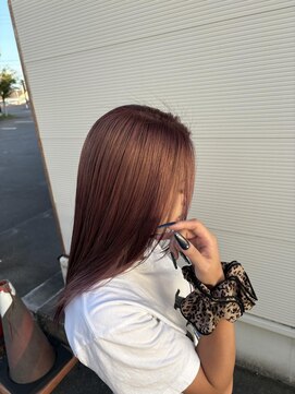 ヘアリゾートハピネス ピンクベージュ