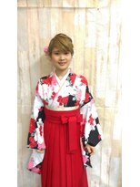 フェリシータ 緑地公園店(felicita)&nbsp;【卒業式】袴スタイル＠編み込みルーズアップ