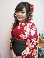 美容室イーナ(e na)&nbsp;祝☆袴の着付け＋アップ☆