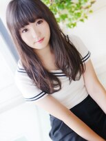 ヘア ジュレ ドゥ(hair jurer deux)&nbsp;【ヘアジュレドゥ 花井 】 大人可愛い黒髪☆無造作セミディ☆