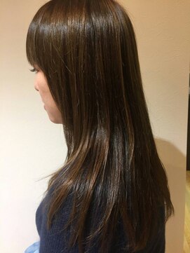 ヘアーサロン モルゲンロート(Hair salon Morgenrot) ナチュラルツヤツヤストレートヘア