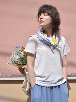 リッカ(RICCA)&nbsp;【RICCA 陽太】くせ毛を生かしたミディアムウルフ