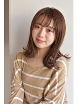 ヘアーアンドメイク シーク 八王子(HAIR&MAKE SeeK)&nbsp;外ハネミディアム