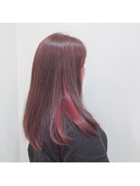 ビューティーパーク ヒロミ(Beauty Park 163)&nbsp;インナーカラーも楽しめる赤系カラー