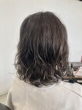 デジタルトリートメントパーマ コテで巻いたようなスタイルをご希望の方にオススメ☆