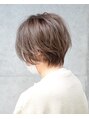 ペッツエヌエー(PETZna) 【ショート×くせ毛×ハイトーン】オイルを付けるだけ！